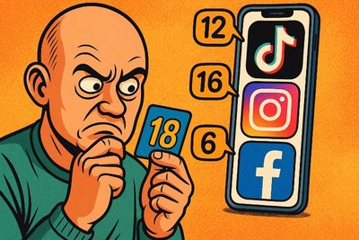 Grafik: TikTok ab 18? Der digitale Sandkasten bekommt einen Zaun!