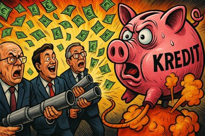 Grafik: Haushalt 2025: Mehr Geld als Verstand – und alles auf Pump