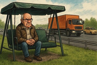 Grafik: Kassel schaukelt sich in den Wahnsinn – Wellness mit Abgasnote