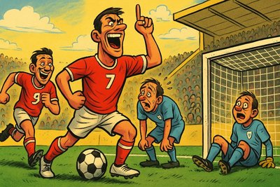 Grafik: Österreich entdeckt das Toreschießen – San Marino entdeckt den Ball nie wieder