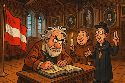 Grafik: 377 Jahre Frieden – Münster feiert das Ende des Dreißigjährigen Wartens