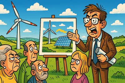 Grafik: Albachten wird energiegeladen