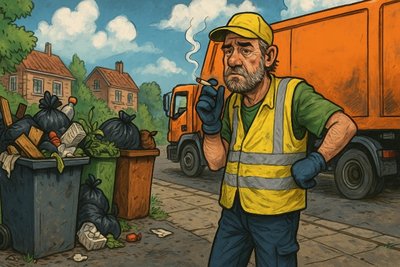 Grafik: Müll im Rückwärtsgang – Münster kämpft mit dem Abfall-Overload