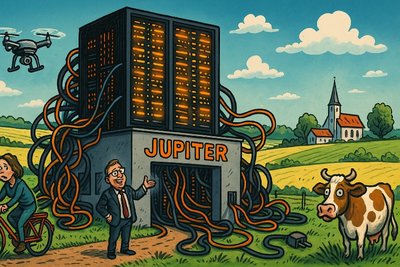 Grafik: Europa schraubt an der Zukunft: Jupiter, der Supercomputer aus der Provinz