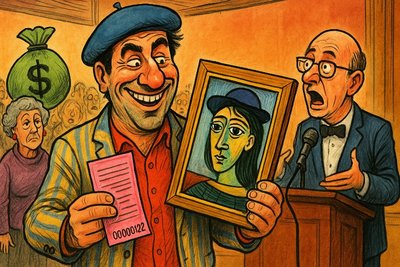 Grafik: Picasso für 100 Euro