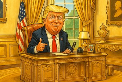 Grafik: Goldene Zeiten im Oval Office