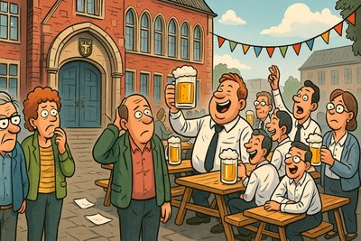 Grafik: Ämter im Feiermodus