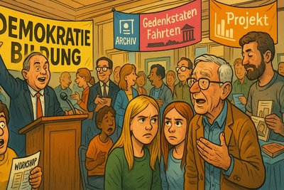 Grafik: Warendorf startet Schulförderprogramm: Demokratie zum Mitnehmen, unbürokratisch und garantiert ohne Eigenmittel