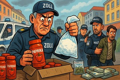 Grafik: Paprika mit Promille