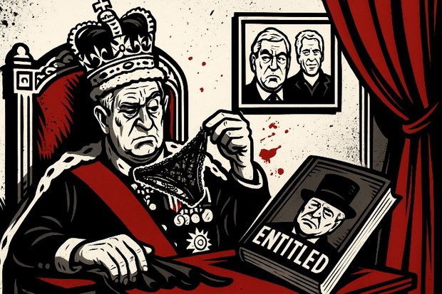 Grafik: Prinz Peinlich – Der Duke von Desaster und das Königshaus der Klebrigkeiten