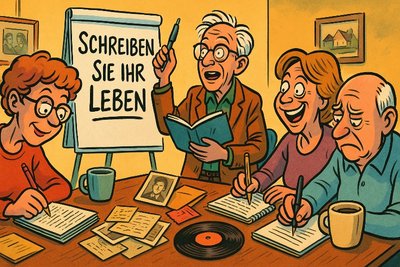 Grafik: Schreib dich selbst