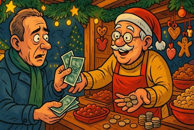 Grafik: Mark statt Euro