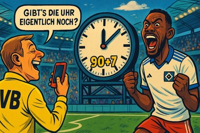 Grafik: Wenn Tweets Tore schießen – BVB und die Uhr der Schande