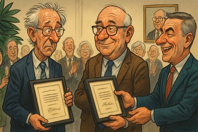 Grafik: Zwei gehen, der Kreis dreht sich weiter – Beamten-Ballett mit Applausgarantie