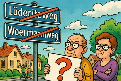 Grafik: Münster-Südost im Straßen-Remake