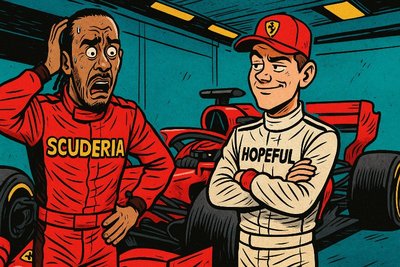 Grafik: Ferraris Missverständnis auf Rädern