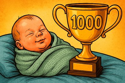 Geburt: Das Krankenhaus bebt – Mila, das Baby des Jahres (und fast ein Kleinkind)