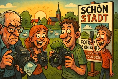 Grafik: Hamm im schönsten Licht – jetzt auch mit 300 dpi