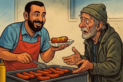 Grafik: Freitag, Wurst & Würde