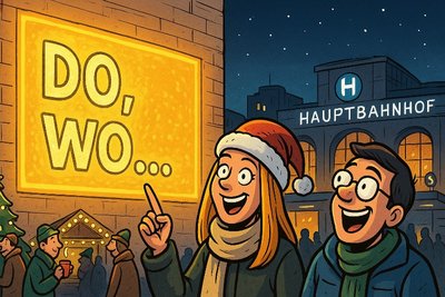 Grafik: DO, wo Dortmund leuchtet