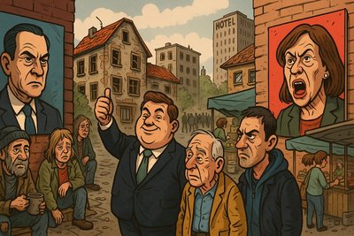 Grafik: Ruhrpott-Romantik trifft Realitäts-Check