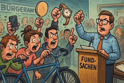 Grafik: Hamm’s Goldgrube des Alltags – Die große Fundsachen-Auktion