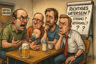 Grafik: Wenn Väter reden – und niemand weghört