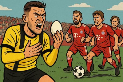 Grafik: BVB ohne Mut, ohne Eier – aber mit reichlich Selbstanalyse