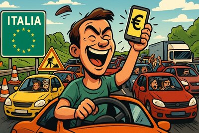 Grafik: Italien erfindet die Stau-Prämie