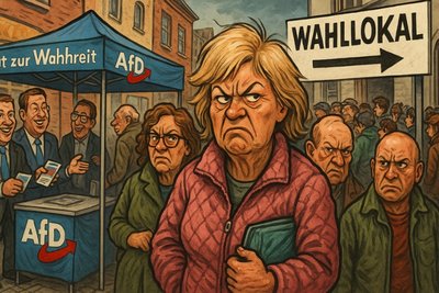 Grafik: NRW wählt – und alle tun so, als ginge es um die Weltmeisterschaft