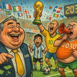 Grafik: FIFA plant die XXL-WM – bald spielt jeder gegen jeden (und seine Oma)