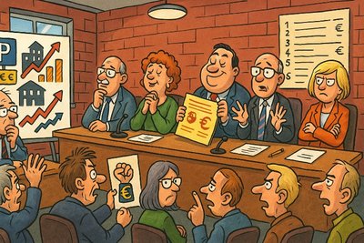 Grafik: Der Rat bittet zum Demokratie-Balett