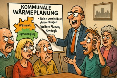 Grafik: Warendorf plant die Wärme – jetzt wird’s heiß, aber nur auf PowerPoint