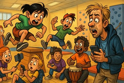 Grafik: Ferienzeit in Ahlen: Von Saltos bis Smartphone-Glanz – Hauptsache keiner sitzt faul rum