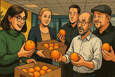 Grafik: Wenn das Rathaus nach Orangen duftet