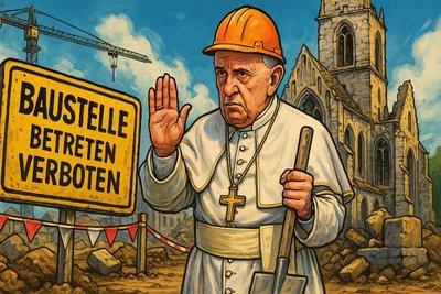 Grafik: Papst Leo XIV.: Der Mann, der nichts ändern will – und das als Reformprogramm verkauft
