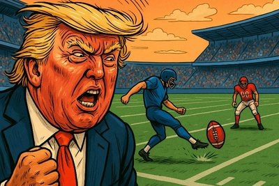 Grafik: „Kickoff-Krise XXL: Wenn fünf Yards zur Staatsaffäre werden“