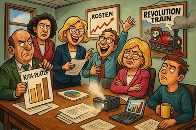 Grafik: Von Ganztag bis Revolution Train: Der Ausschuss dreht auf