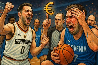 Grafik: Deutschland lacht, Slowenien lärmt