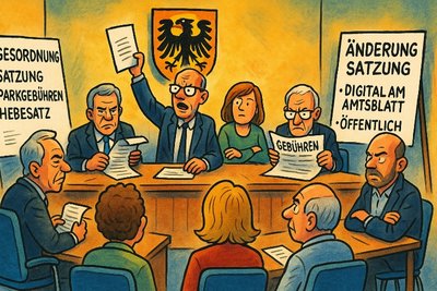 Grafik: Die 22. Änderung der Hauptsatzung